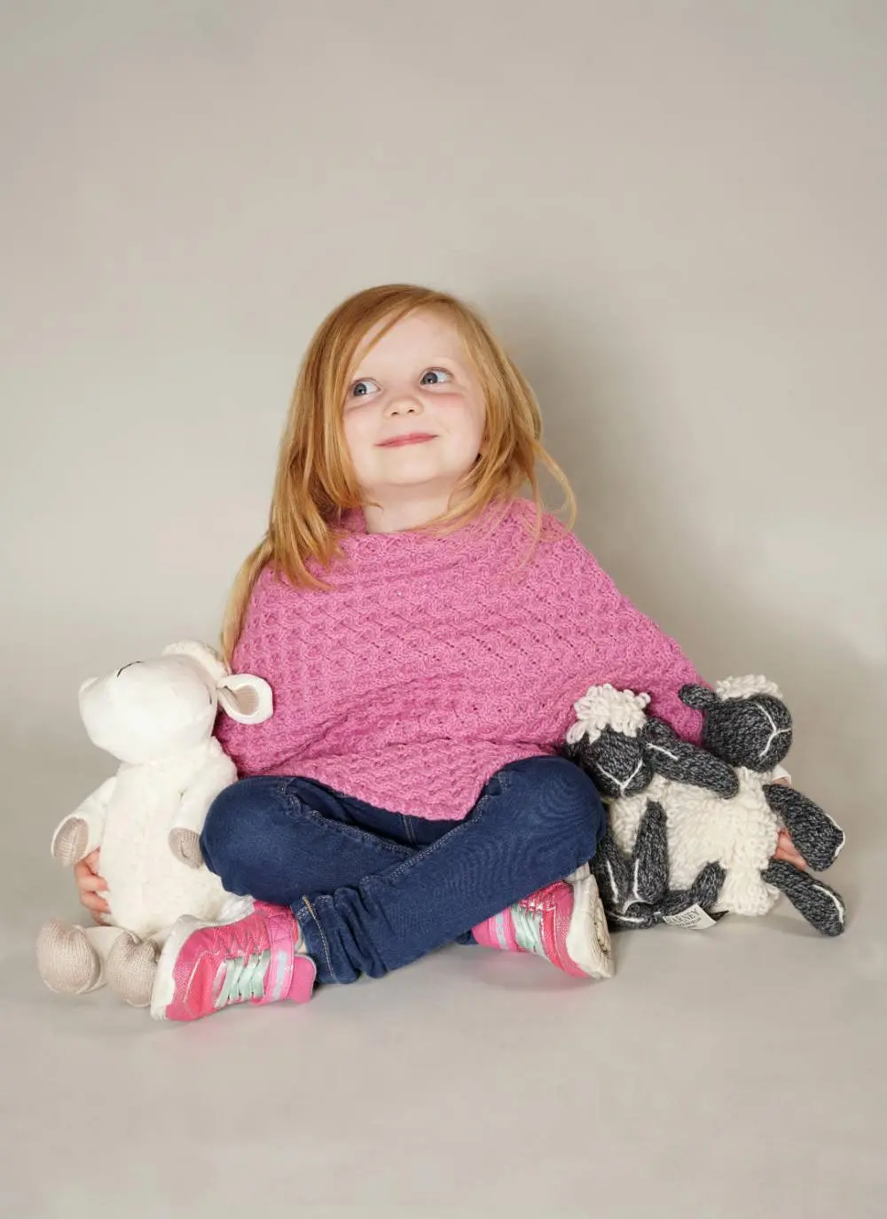 Kids' Wool Poncho